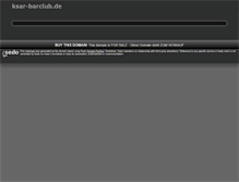 Tablet Screenshot of ksar-barclub.de